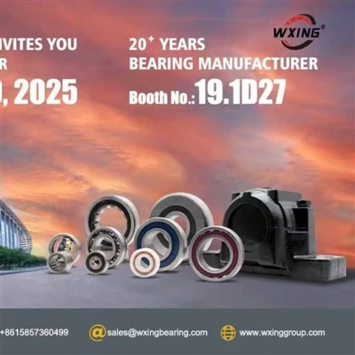 15 أبريل -19 سيظهر محمل Wxing في معرض كانتون 137